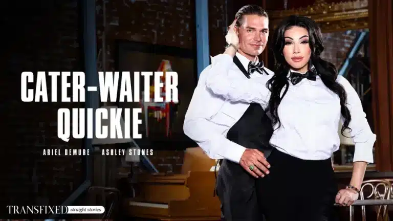 Cater-Waiter Rapidinha – Ariel Demure, Ashley Stones