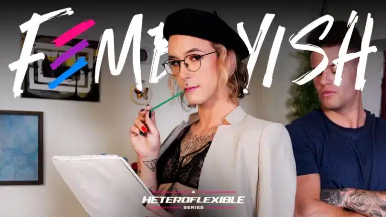 Estudante de arte Femboy ajuda a pintar obra-prima de gozada – Clark Delgaty, Axelle Rose