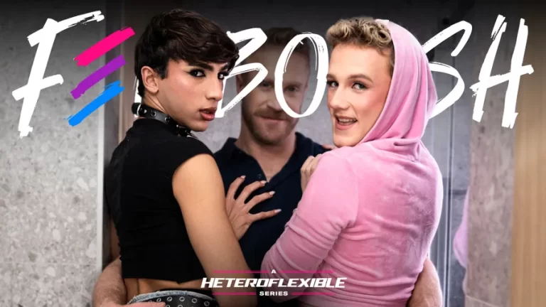 Melhores amigos femboys são empilhados e penetrados – Mateo Tomas, Benny Fox, Foxy Alex