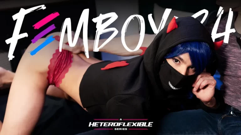 Femboy descalço dá um footjob no namorado – Angel Santana, Ethan Chase