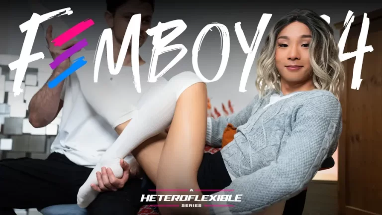 Espiada de travesti tímida por cima da saia convida a creampie – Enzo Muller, Dane JackSon