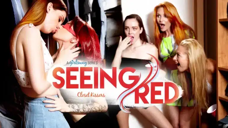 Vendo Vermelho: Beijadores de Armário- Maya Kendrick, Lacy Lennon, Lola Fae