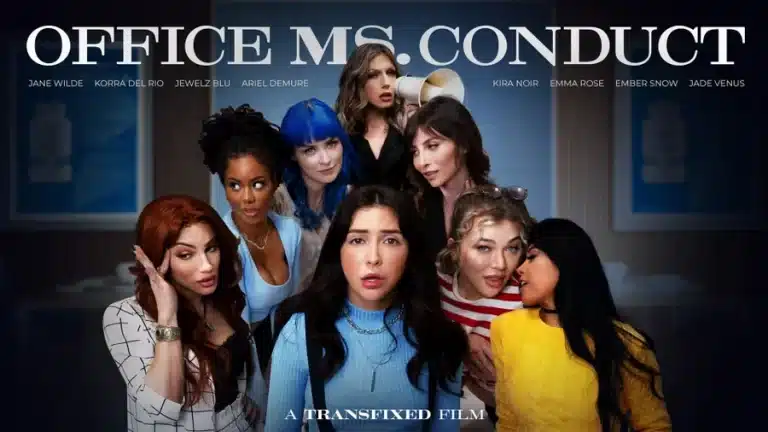 Sra. Conduta do Escritório – Kira Noir, Jane Wilde, Jewelz Blu, Korra Del Rio, Ember Snow, Emma Rose, Jade Venus, Ariel Demure
